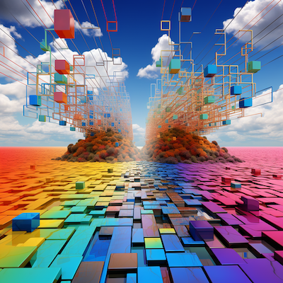 Interconnection created by Midjourney Bot &&nbsp;Michele